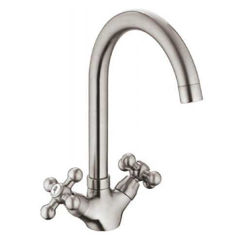 Смеситель для кухни Cron CN4019-5 на мойку сатин - фото 2