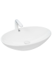 Раковина из сантехнического фаянса WeltWasser WW SK 10000004564 40 см накладная цвет белый 1 отверстие под смеситель