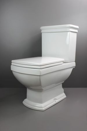 Унитаз напольный с бачком Creo Сeramique ORLEANS COMBO-OR1002 белый с сиденьем с микролифт душевой смыв