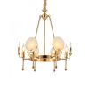 Люстра подвесная Lumina Deco Montego (Монтего) LDP 8010-6 F.GD