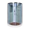 Душевая кабина AvaCan A01LED 100х100 четверть круга с крышей ориентация универсальная