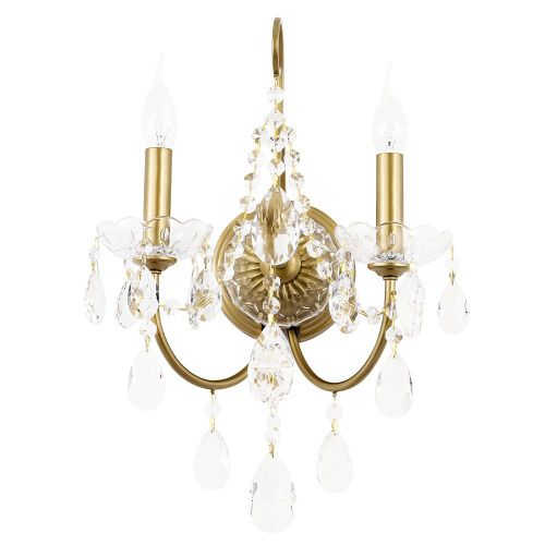 Бра Crystal Lux Odelis (Оделис) ODELIS AP2 GOLD - фото 2