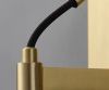 Бра Delight Collection Wall lamp (Валл ламп) 8960-1W brass/clear