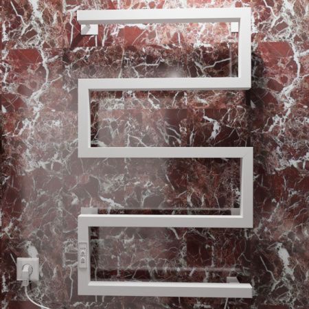 Полотенцесушитель Altasan ШалимарПроф ШалимарПроф8050БМ подвесной 51х83 электрический белый матовый