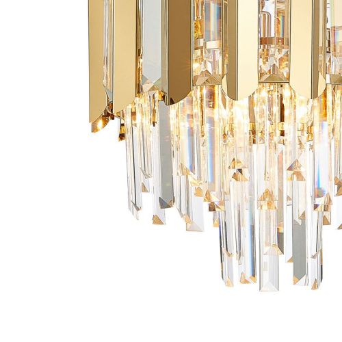 Люстра подвесная Natali Kovaltseva Amazone (Амазоне) AMAZONE 81444/5C GOLD - фото 3
