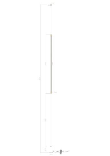 Торшер Arte Lamp Maclean (Мацлеан) A2918PN-1BK - фото 3