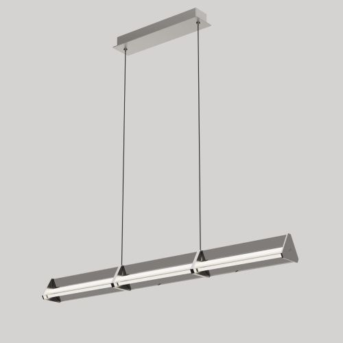 Светильник подвесной Delight Collection MD24001031-1A nickel/grey - фото 3