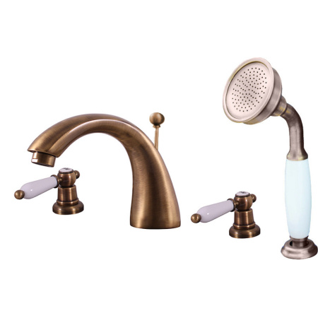 Смеситель RavSlezak MK569.5SSM на борт ванны бронза