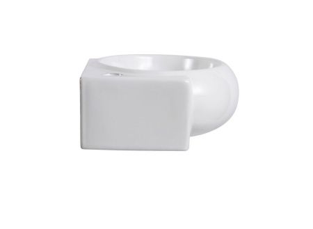 Раковина из сантехнического фарфора Aquatek AQ5303-00 50х30 подвесная цвет белый 1 отверстие под смеситель