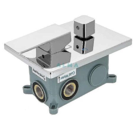 Душевая система ALMAes Leine TVZ-0809 встраиваемая в стену цвет хром