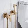 Гигиенический душ со смесителем Shevanik S137G золото