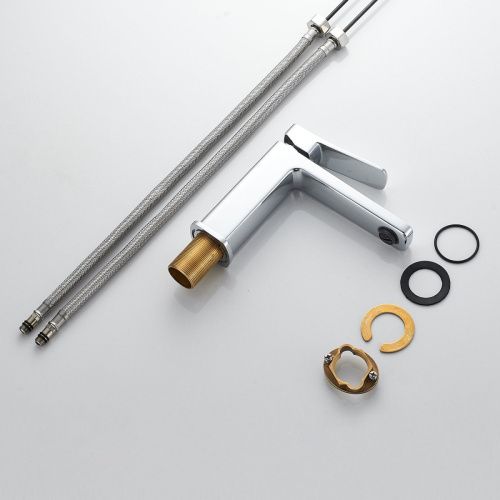 Смеситель Raffine F0199 на раковину хром - фото 4