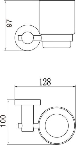 Стакан Savol S-005658Q - фото 2
