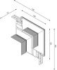 Коннектор угловой внутренний Lumker SY-Link (СЫ-Линк) 00-00013617