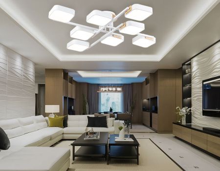 Люстра потолочная Ambrella Light LineTech (ЛинеТецх) FL4888