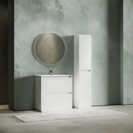 Тумба под раковину Sancos Libra Floor LB80FW 80х50 напольная цвет белый