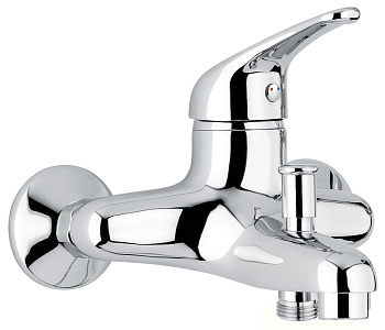 Смеситель для ванны Emmevi Ambra 9001/NO настенный черный/золото