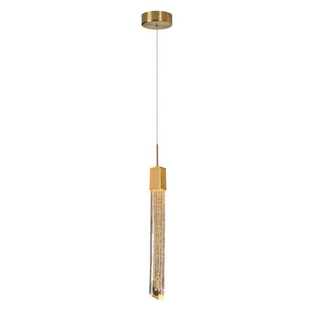 Светильник подвесной Delight Collection OD2510-1 gold/clear