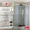 Душевая кабина AvaCan EM EM2812R 120х80 асимметричная с крышей ориентация правая