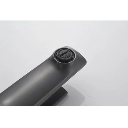 Смеситель Knotlor MUSE KN-60/GM на раковину вороненая сталь