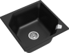 Кухонная мойка Rivelato LOCUS LS-50 nero 50х50 цвет черный