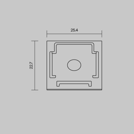 Комплект заглушек Maytoni Led Strip 642066