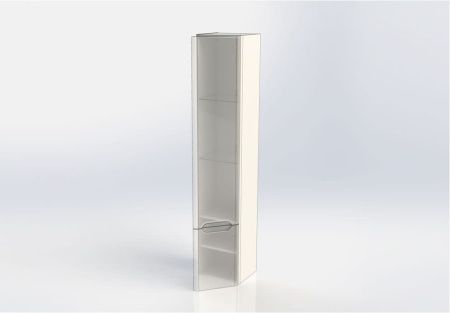 Шкаф-пенал Aquanet София 00207046 30х180 напольный цвет белый