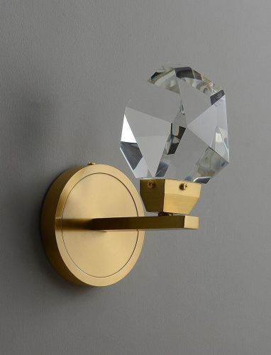 Бра Delight Collection Crystal rock II (Црыстал роцк ИИ) 9701W/1 brass - фото 2