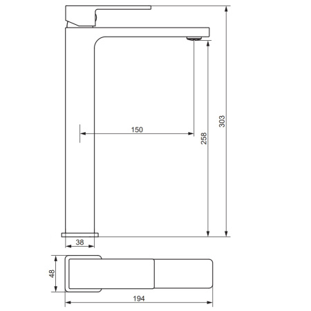 Смеситель Damixa Gala 530250500 на раковину/на столешницу розовое золото