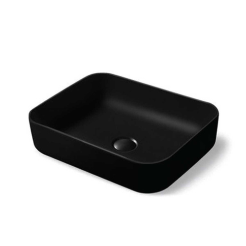 Раковина Vincea 50 см VBS-105MB накладная цвет черный матовый