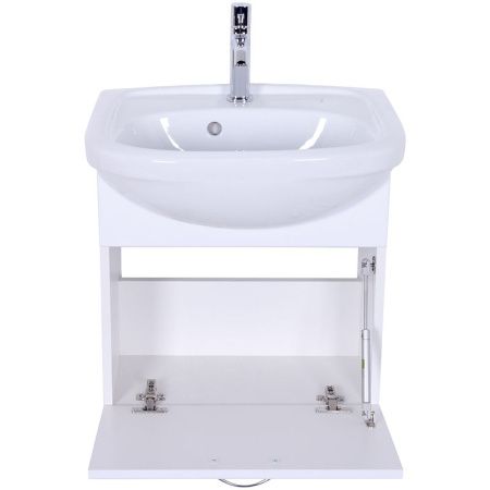 Тумба с раковиной Orange Лайт LRA-45TUW+RA 50х40 цвет белый