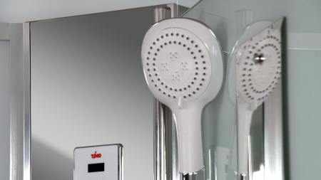 Душевой бокс Timo Comfort T-8835F 135х135 четверть круга с крышей