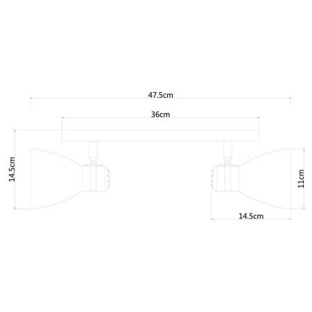 Спот Arte Lamp Mercoled (Мерцолед) A5049AP-2GY