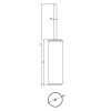 Ершик для унитаза Gessi Tondo 63744#299