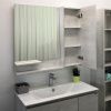Зеркало-шкаф Comforty Верона 00004136714CF 90х80 подвесной цвет бежевый