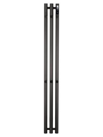 Полотенцесушитель электрический Wonzon & Woghand Kassel WW-AL72312-BGM 15х120 темный графит