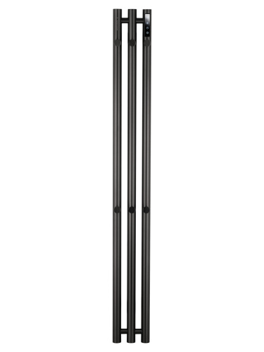 Полотенцесушитель электрический Wonzon & Woghand Kassel WW-AL72312-BGM 15х120 темный графит - фото 2