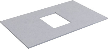 Столешница Allen Brau Priority 1.31009.G-S 66х41 накладная цвет серый