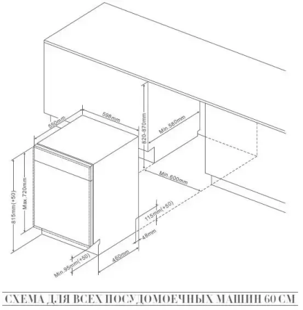 Посудомоечная машина De Dietrich DCJ532DQX