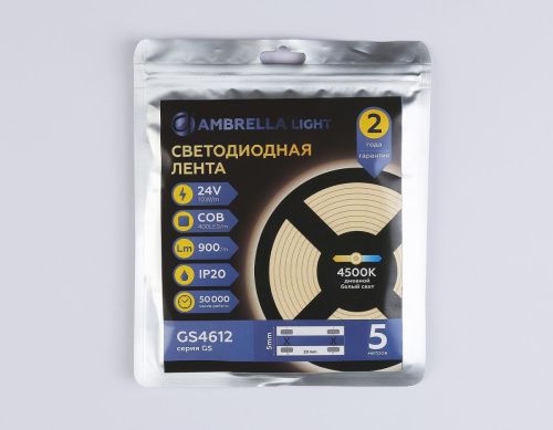 Светодиодная лента Ambrella Light LED Strip 24V (ЛЕД Стрип 24В) GS4612 - фото 4