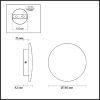 Светильник настенный Odeon Light Galaxy (Галаксы) 7072/12WL