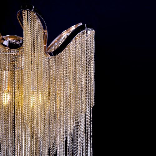 Торшер Loft It Stream 10208F Gold - фото 4