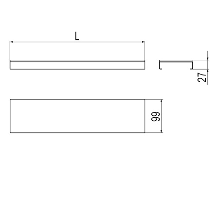 Комплект аксессуаров Inda INDISSIMA BARRA A8809MHW
