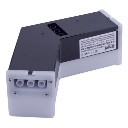 Линейный модульный светильник L-образный Uniel ULO ULO-N11L-8W/4000K/120D IP40 BLACK - фото 2