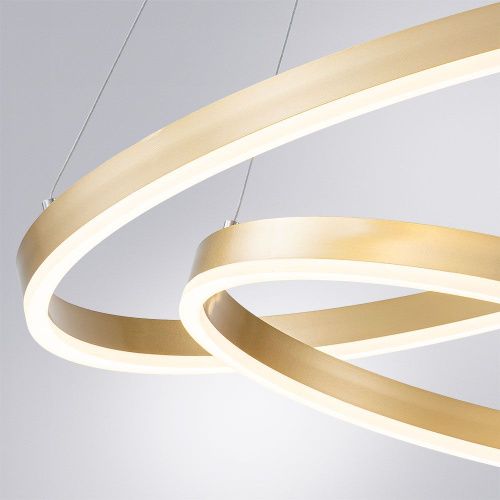 Люстра подвесная Arte Lamp Siren (Сирен) A2548SP-75GO - фото 2