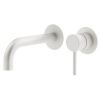 Смеситель для раковины Plumberia Selection Ixo KITXO1135BO250 встраиваемый в стену белый