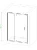 Душевая дверь Royal Bath HV RB120HV-C-CH 120х185 стекло рифленое профиль хром