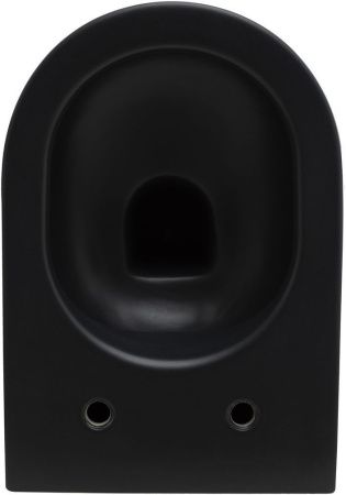 Чаша унитаза подвесная Allen Brau Reality 4.32006.31 цвет черный без сиденья безободковая каскадный смыв