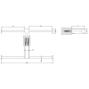 Бумагодержатель Gessi Rilievo 59415#031