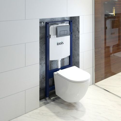 Комплект унитаз с инсталляцией и клавишей смыва IDDIS Basic BASB020i73 - фото 2